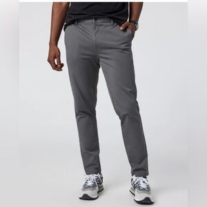 Vuori All Ways Chino Pants Athletic Fit Men's Shale Size 32 x 31